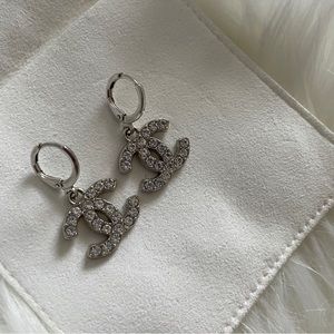 Authentic Reworked Chanel Huggie Earrings